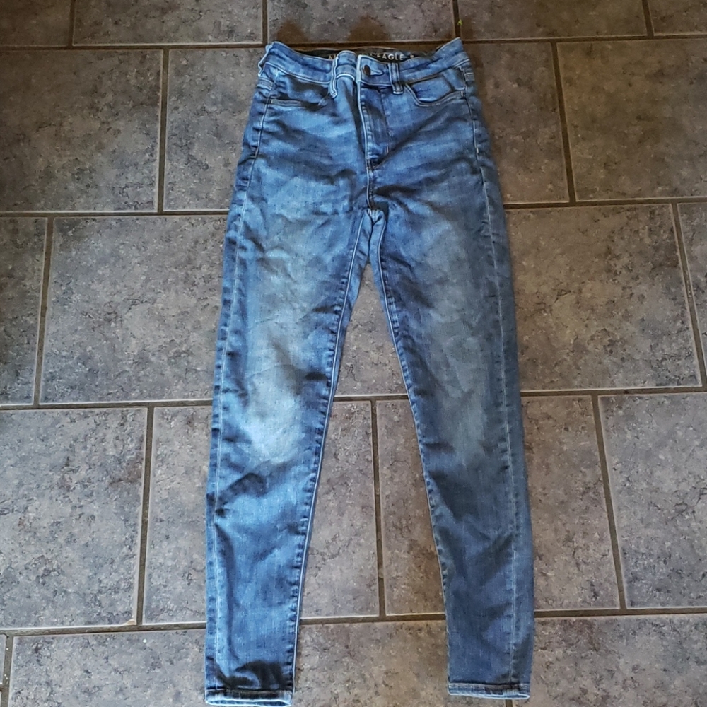 American Eagle high waisted jeggings